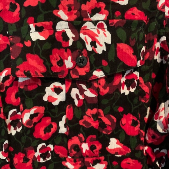 NEW Lauren Ralph Lauren Floral Blouse - Picture 5 of 9
